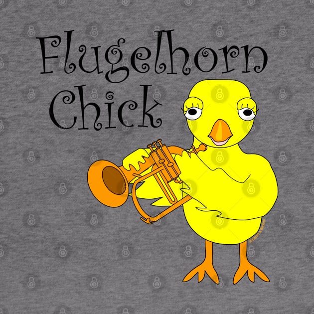 Flugelhorn Chick by Barthol Graphics